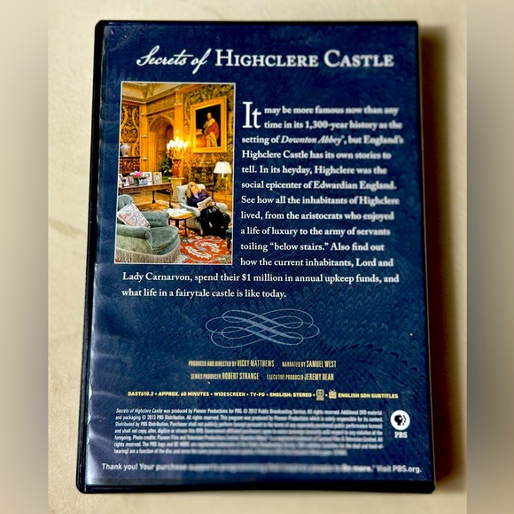 NEW UK Limited Edition Downton Abbey 3 Seasons + BONUS 1-hour Castle Documentary - Picture 5 of 16